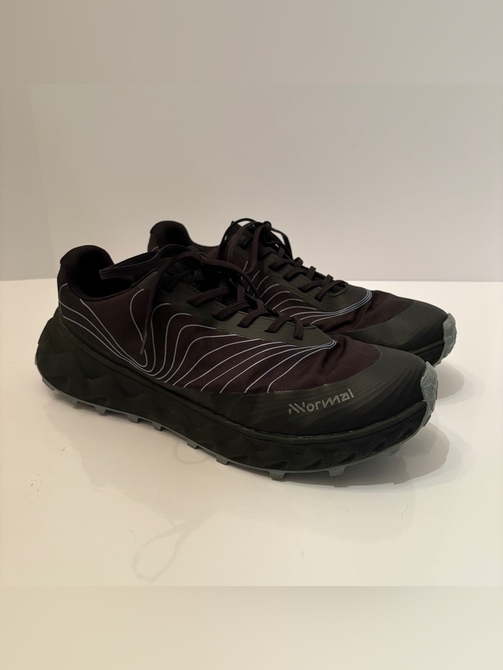 NNormal Tomir Waterproof Trail Running Shoes Men's 10.5 Black Vibram